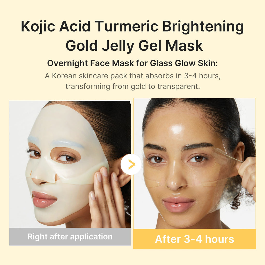 [GIFT] Kojic Acid Turmeric Gold Jelly Gel Mask 1EA
