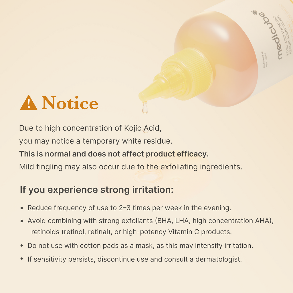 [GIFT] Kojic Acid Turmeric Toner
