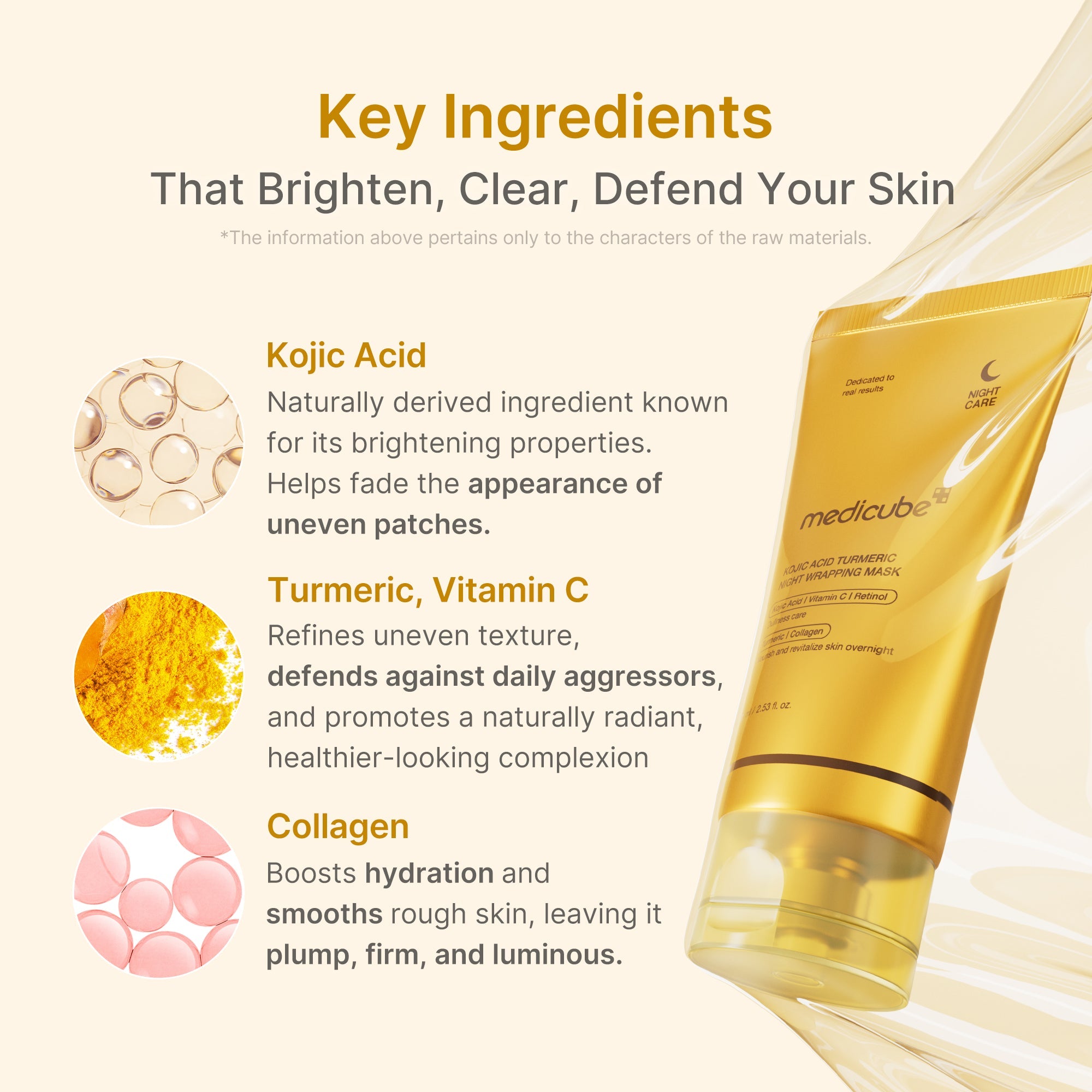 Kojic Acid Turmeric Overnight Wrapping Mask