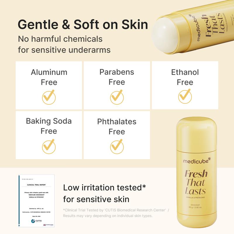[NEW] [medicube] Vanilla Glow Deodorant Stick