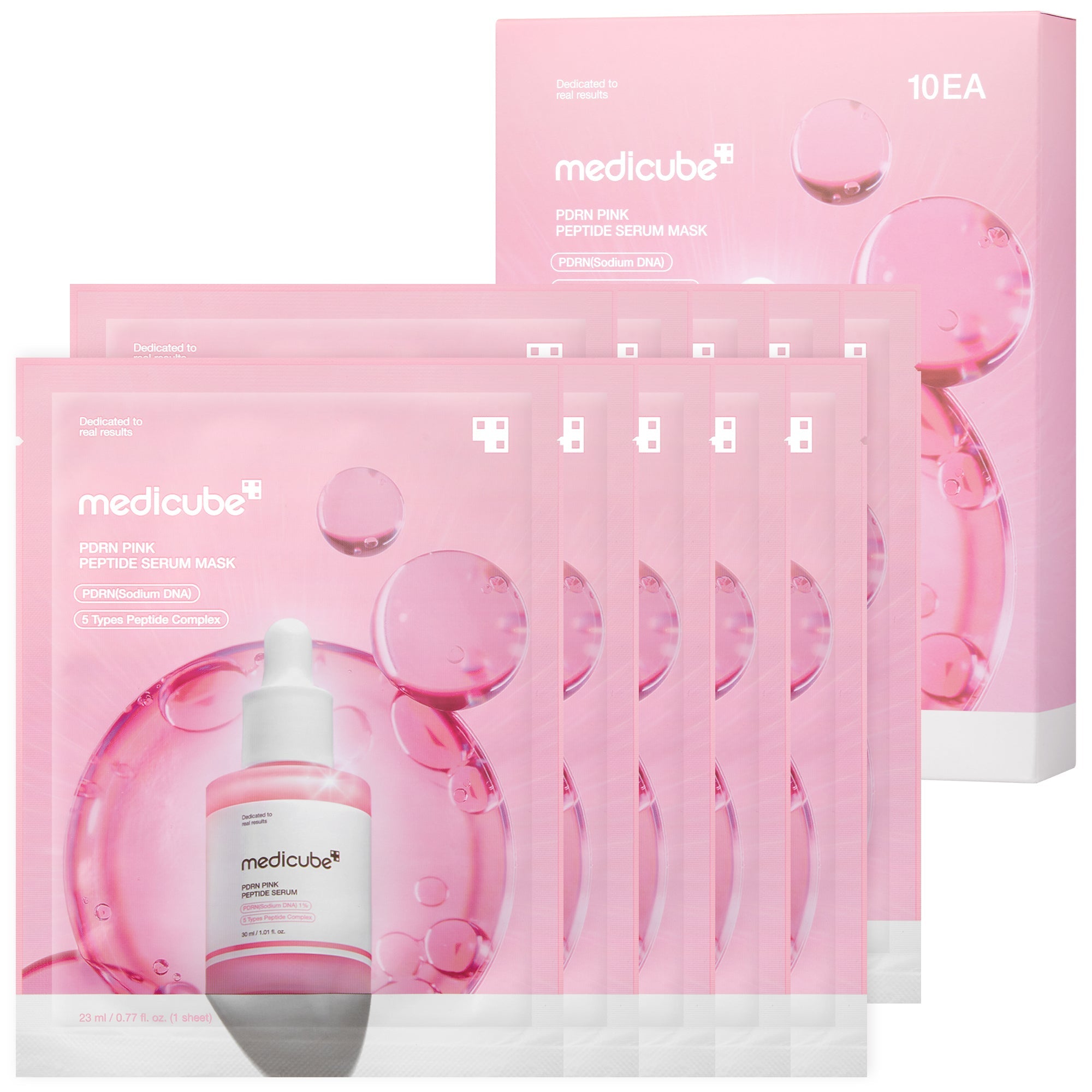 PDRN Pink Peptide Ampoule Mask