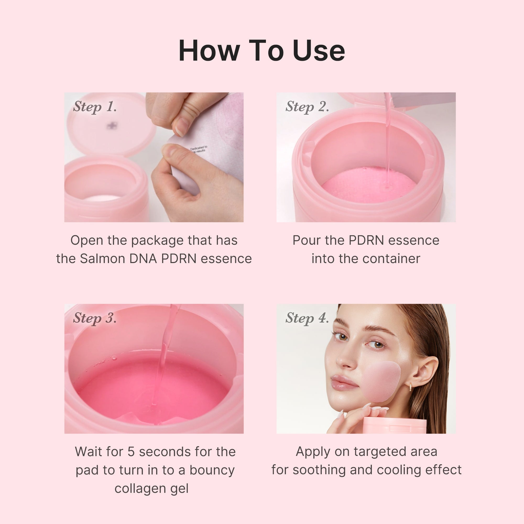 [GIFT] PDRN Pink Collagen Gel Toner Pad